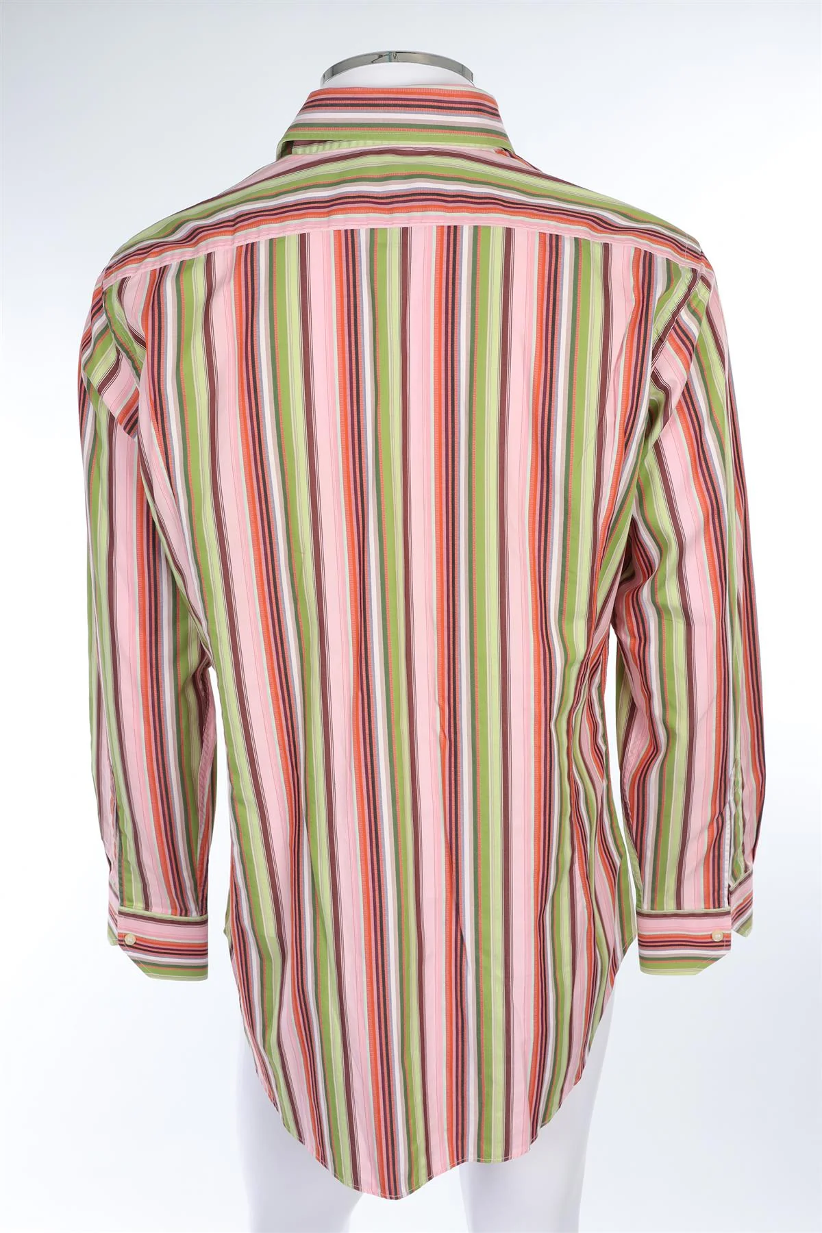 ETRO MULTI MEN'S COTTON SHIRT UK/US 42 - Image 4