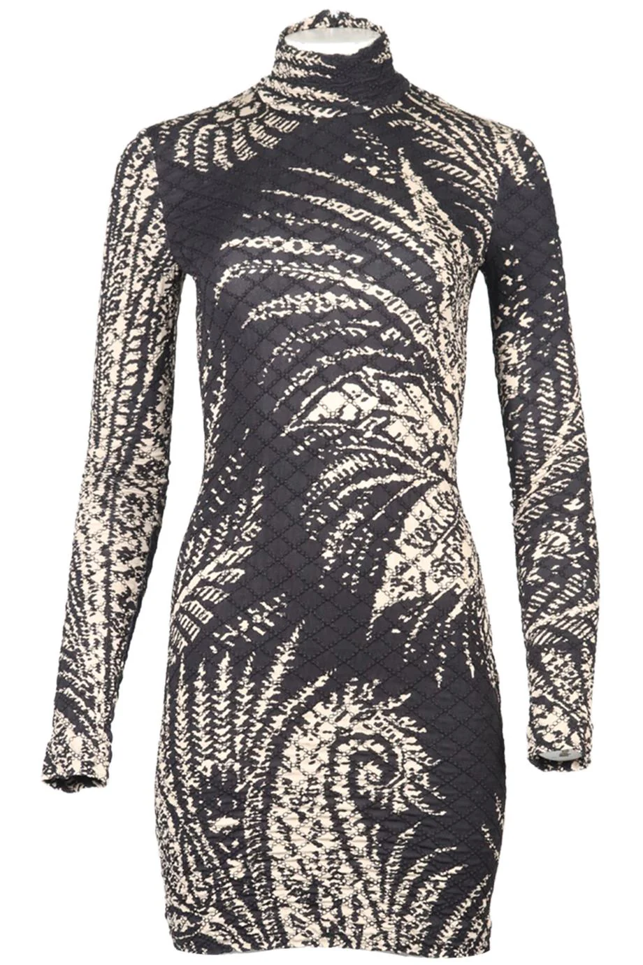 ETRO PRINTED VISCOSE MINI DRESS IT 40 UK 8
