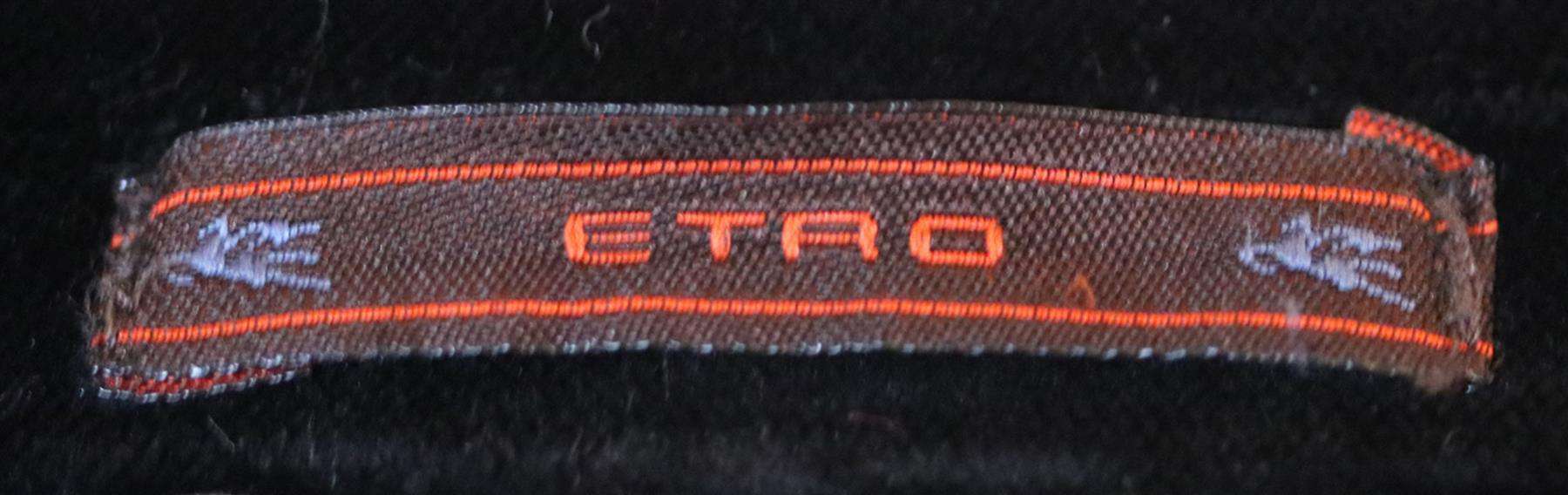 ETRO SLIM FIT WOOL BLEND OVERCOAT IT 46 UK/US 36 - Image 4
