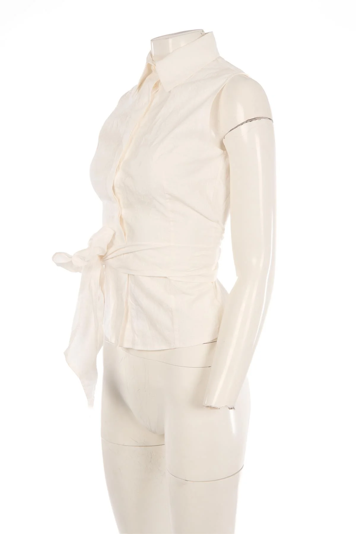 ETRO WHITE COTTON SHIRT IT 42 UK 10 - Image 3