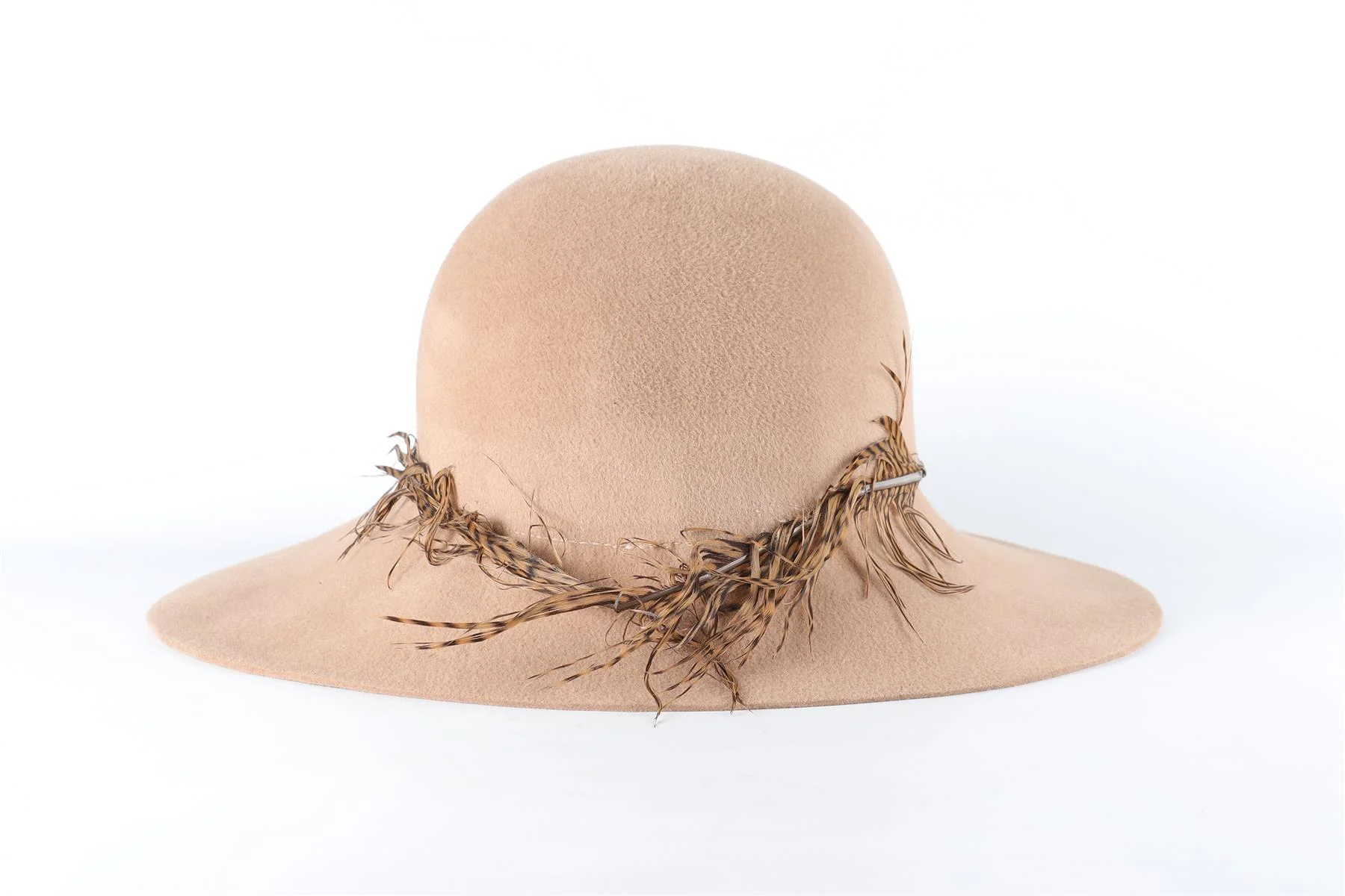 EUGENIA KIM BROWN RABBIT HAIR HAT ONE SIZE - Image 4