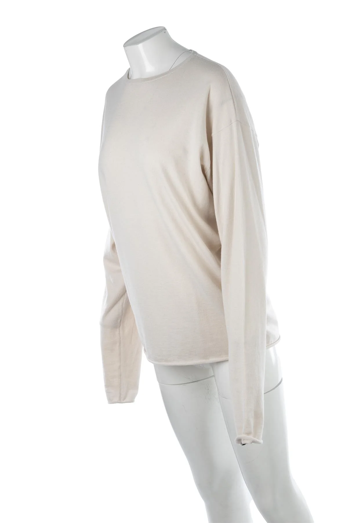 EXTREME CASHMERE ECRU CASHMERE TOP ONE SIZE - Image 3