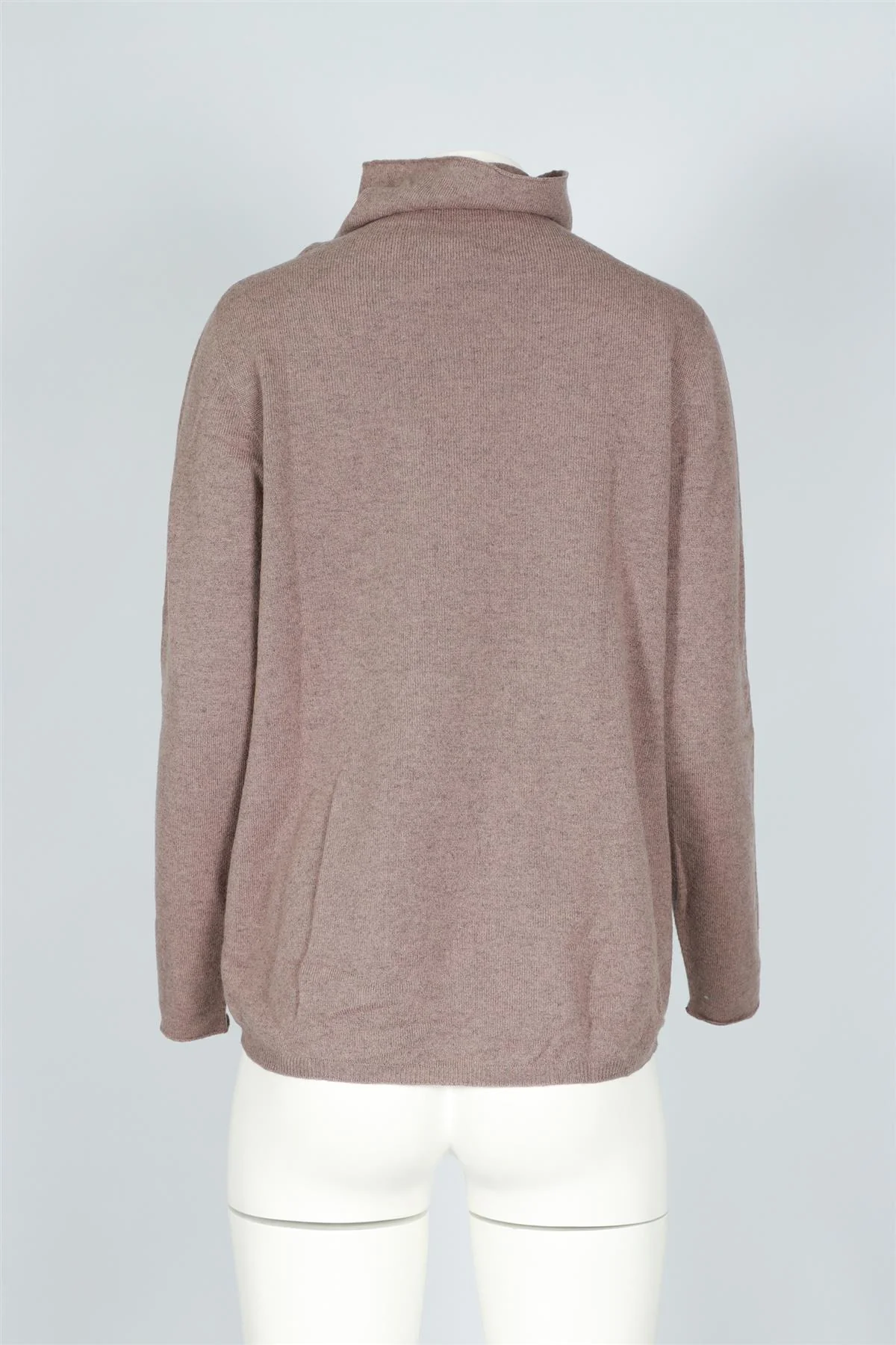 FABIANA FILIPPI BROWN WOOL BLEND SWEATER IT 46 UK 14 - Image 4