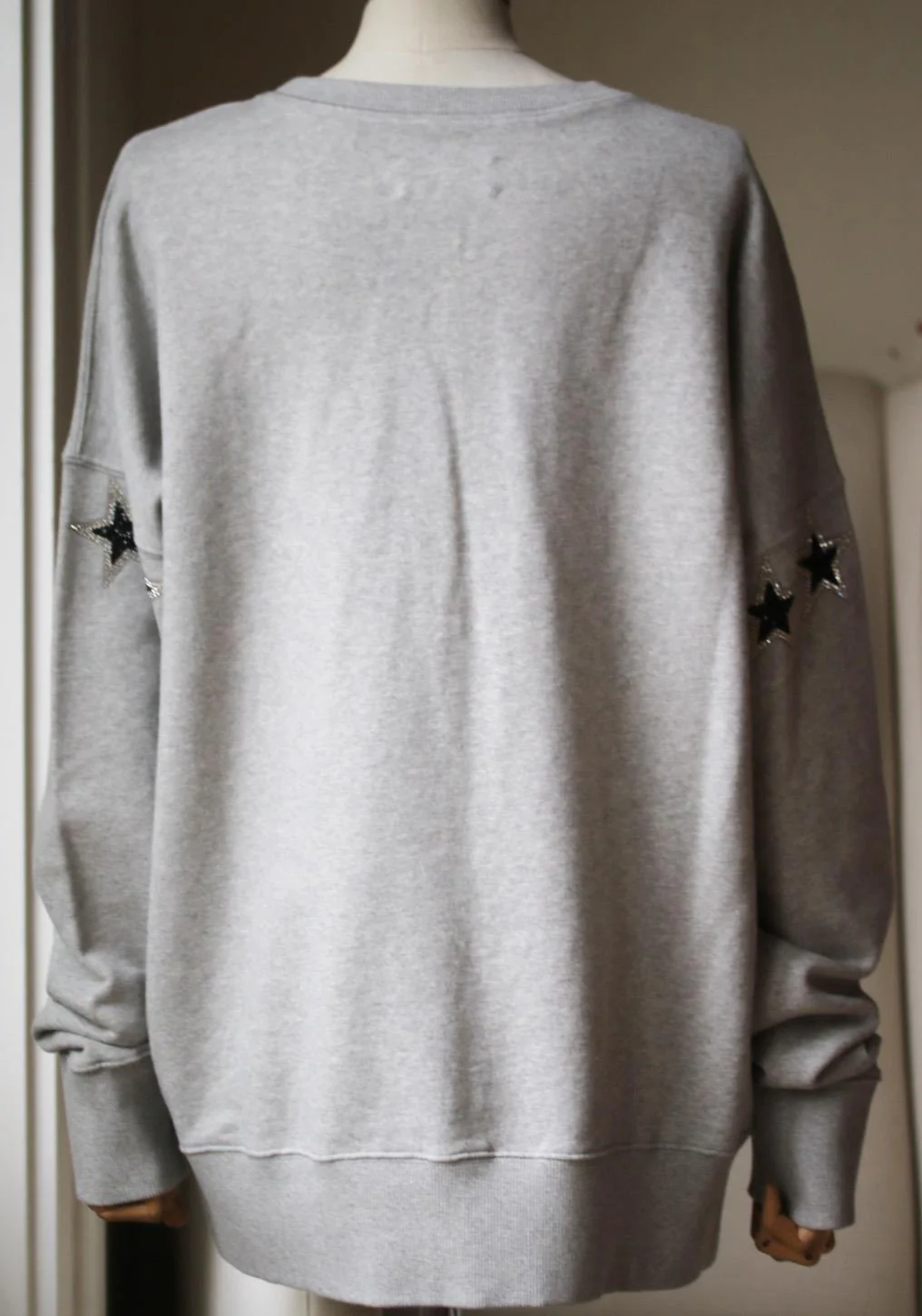 FAITH CONNEXION OVERSIZED PRINTED COTTON SWEATSHIRT MEDIUM - Image 4
