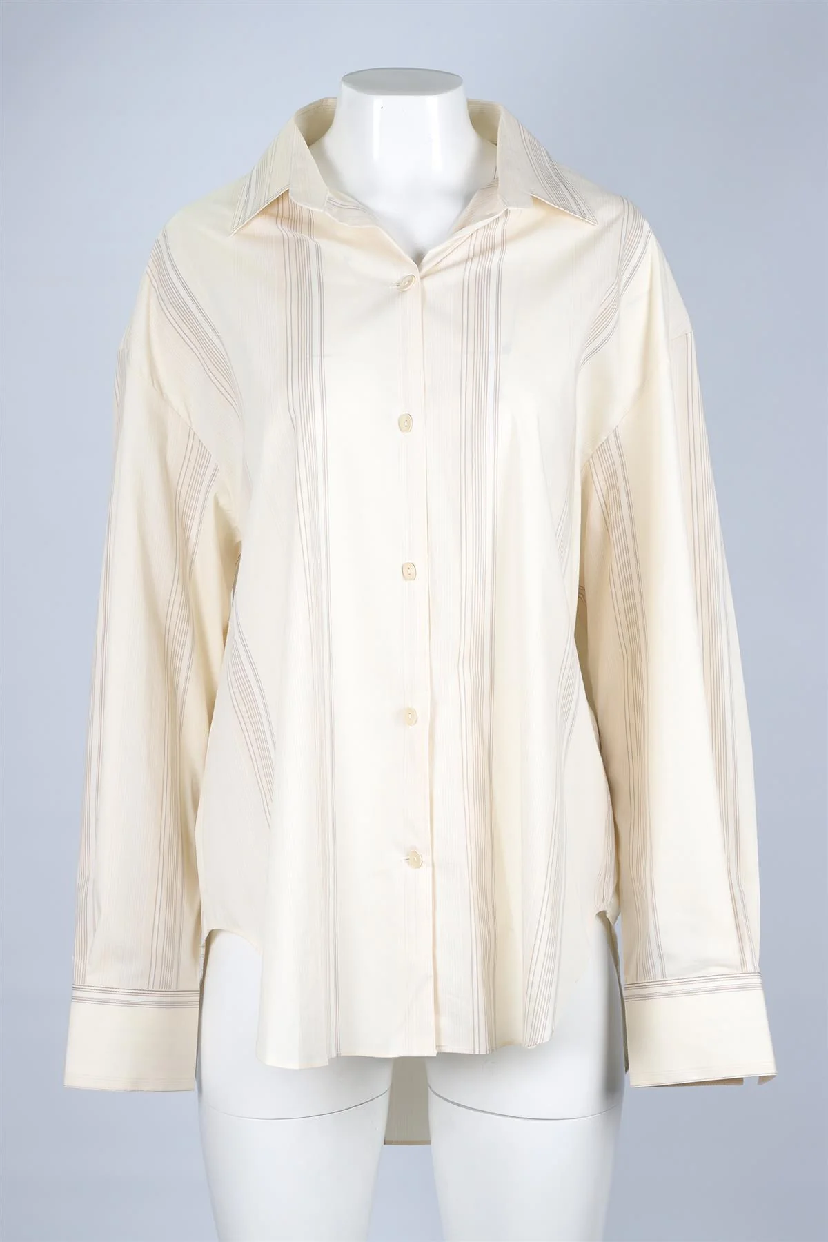 FAITHFUL THE BRAND CREAM COTTON SHIRT MEDIUM - Image 2