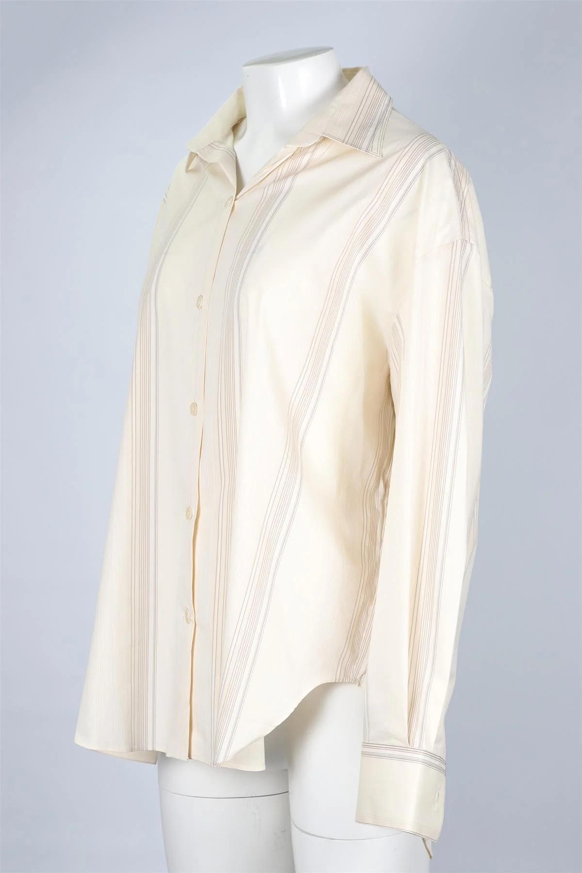 FAITHFUL THE BRAND CREAM COTTON SHIRT MEDIUM - Image 3