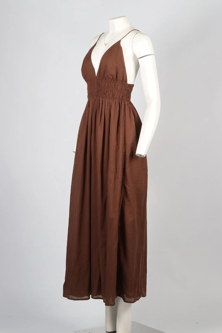 FAITHFULL THE BRAND COTTON MAXI DRESS XLARGE - Image 3