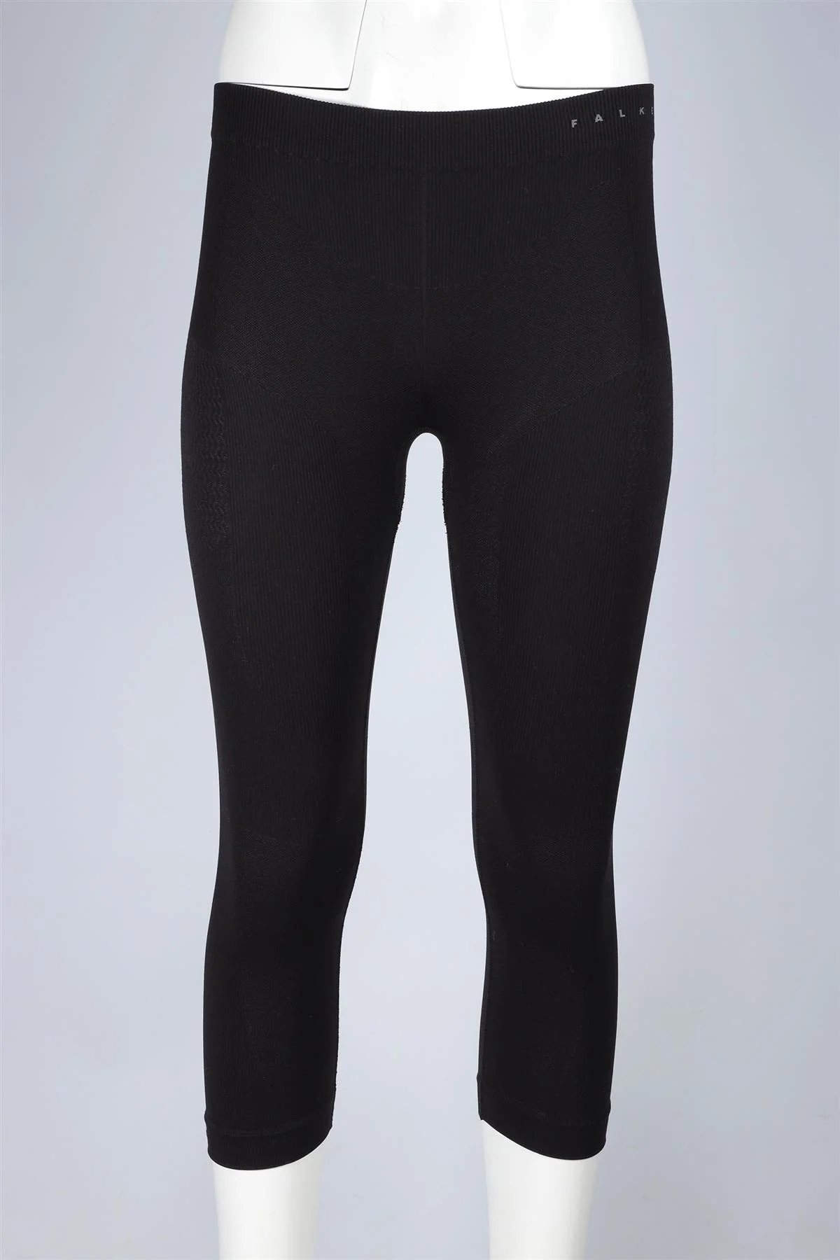 FALKE BLACK THERMAL LEGGINGS SMALL - Image 2
