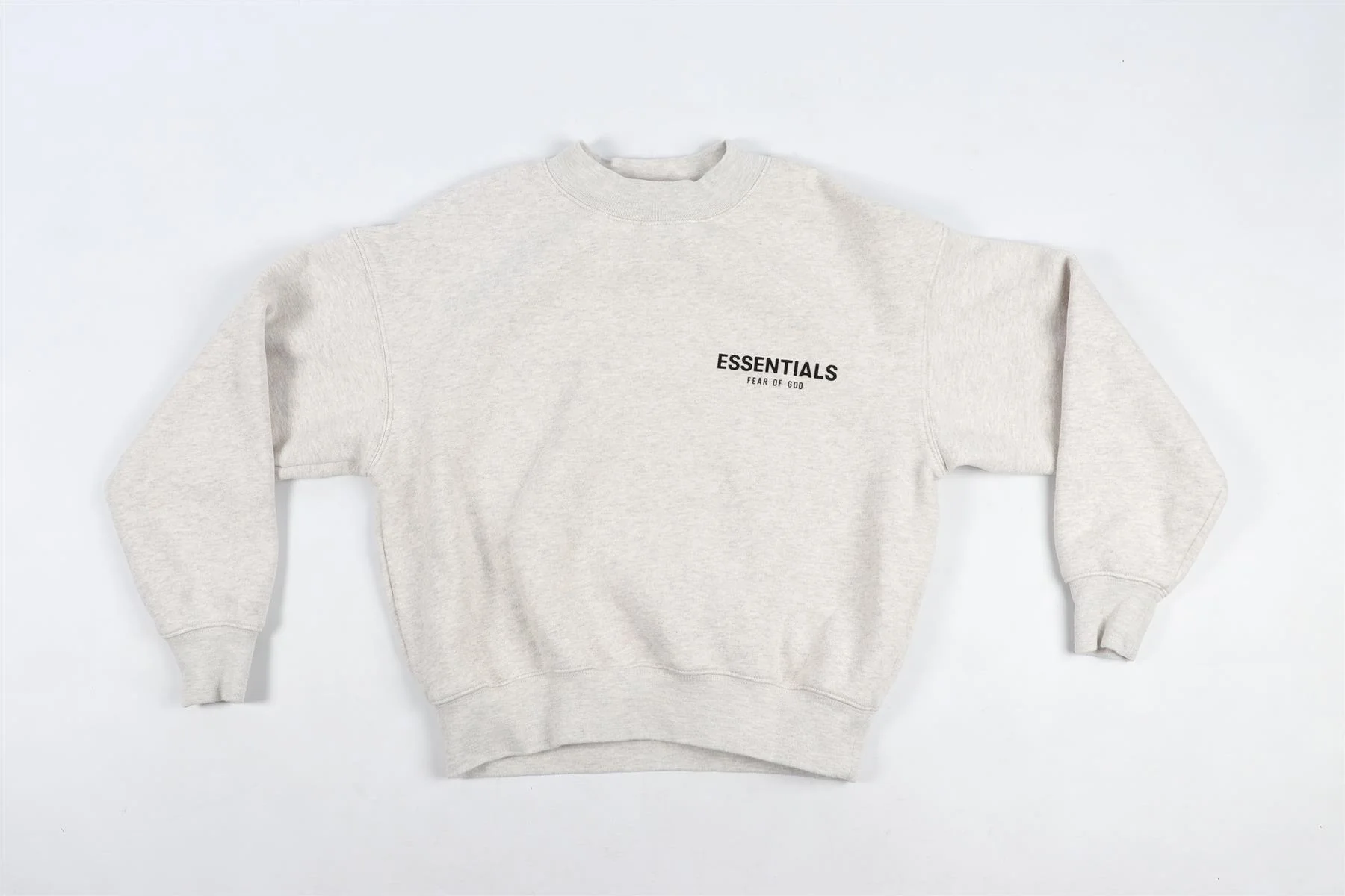 FEAR OF GOD GREY KIDS BOYS COTTON SWEATSHIRT 8 YEARS - Image 2
