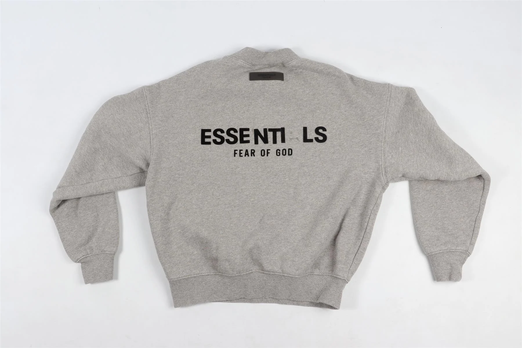 FEAR OF GOD GREY KIDS BOYS COTTON SWEATSHIRT 8 YEARS - Image 4