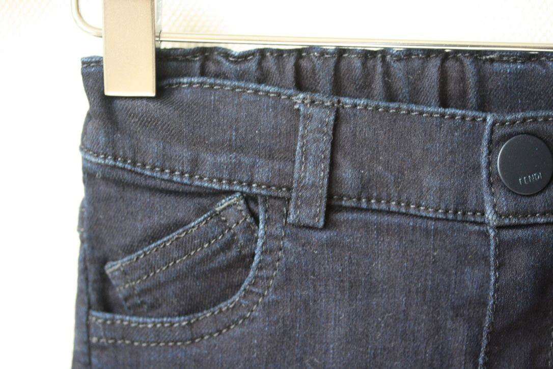 FENDI BABY DARK BLUE MONSTER JEANS 6 MONTHS - Image 3
