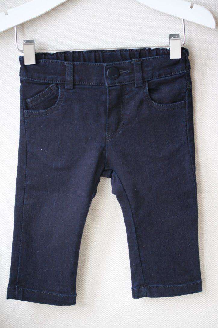 FENDI BABY DARK BLUE MONSTER JEANS 6 MONTHS - Image 6