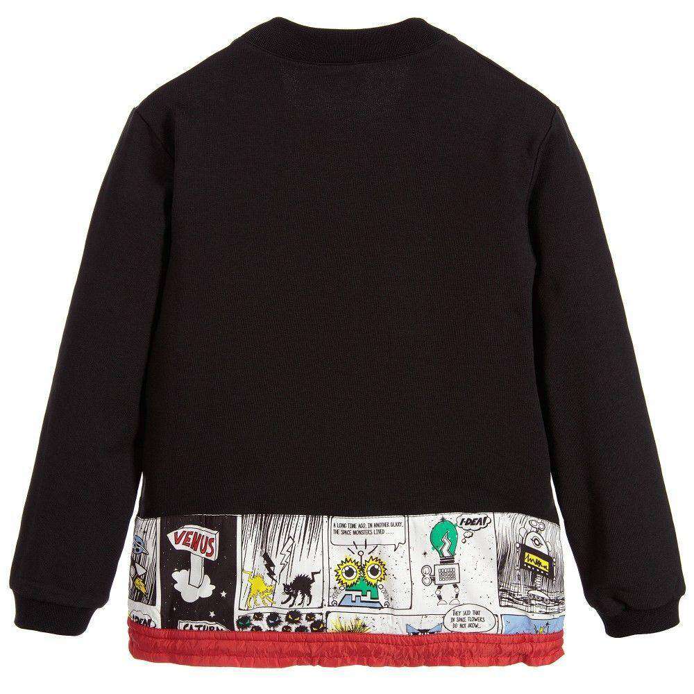 FENDI BABY GIRLS MONSTER SPACE CARDIGAN 2 YEARS - Image 4