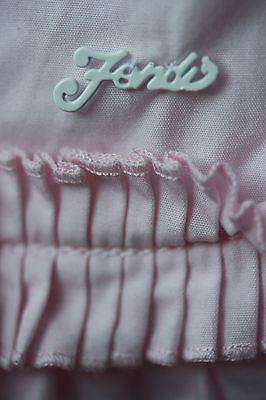 FENDI BABY PINK COTTON DRESS 3 MONTHS - Image 2