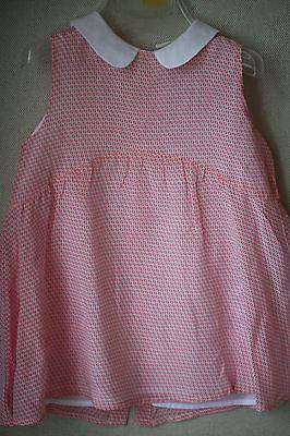 FENDI BABY PINK SILK FF DRESS WITH BLOOMERS 18 MONTHS - Image 2