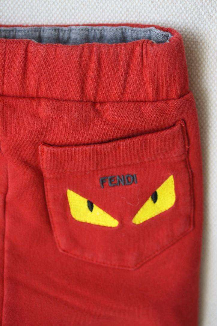 FENDI BABY RED MONSTER TRACKSUIT 6 MONTHS - Image 11