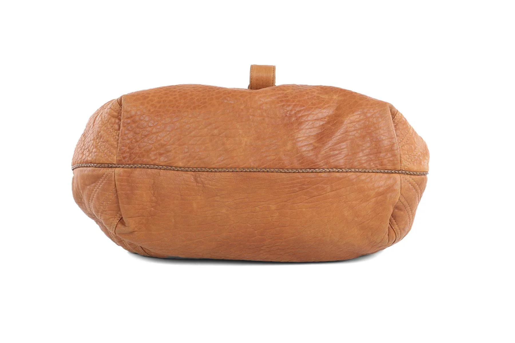 FENDI BROWN SPY FF ZUCCA LEATHER TOTE BAG - Image 7