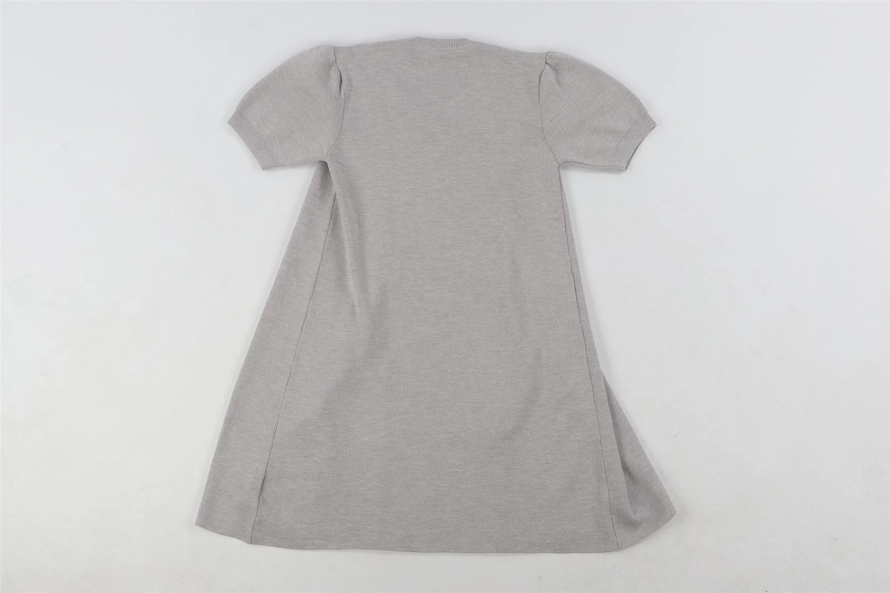 FENDI GREY WOOL MINI DRESS 12 YEARS - Image 4