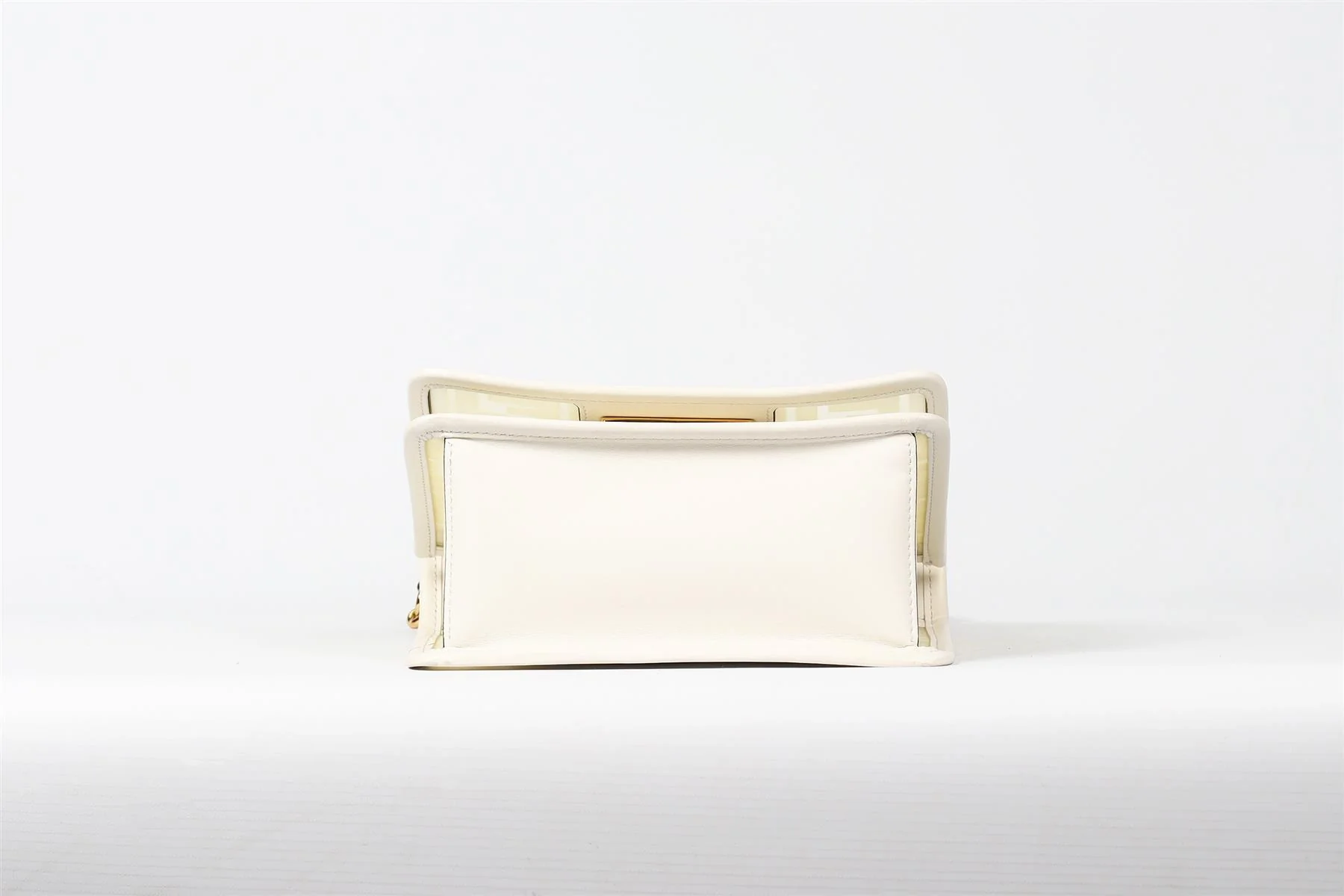 FENDI KAN I SMALL FF PVC AND LEATHER SHOULDER BAG - Image 7
