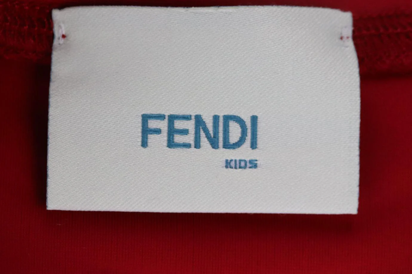 FENDI KIDS GIRLS FF STRETCH CROP TOP 6 YEARS - Image 4