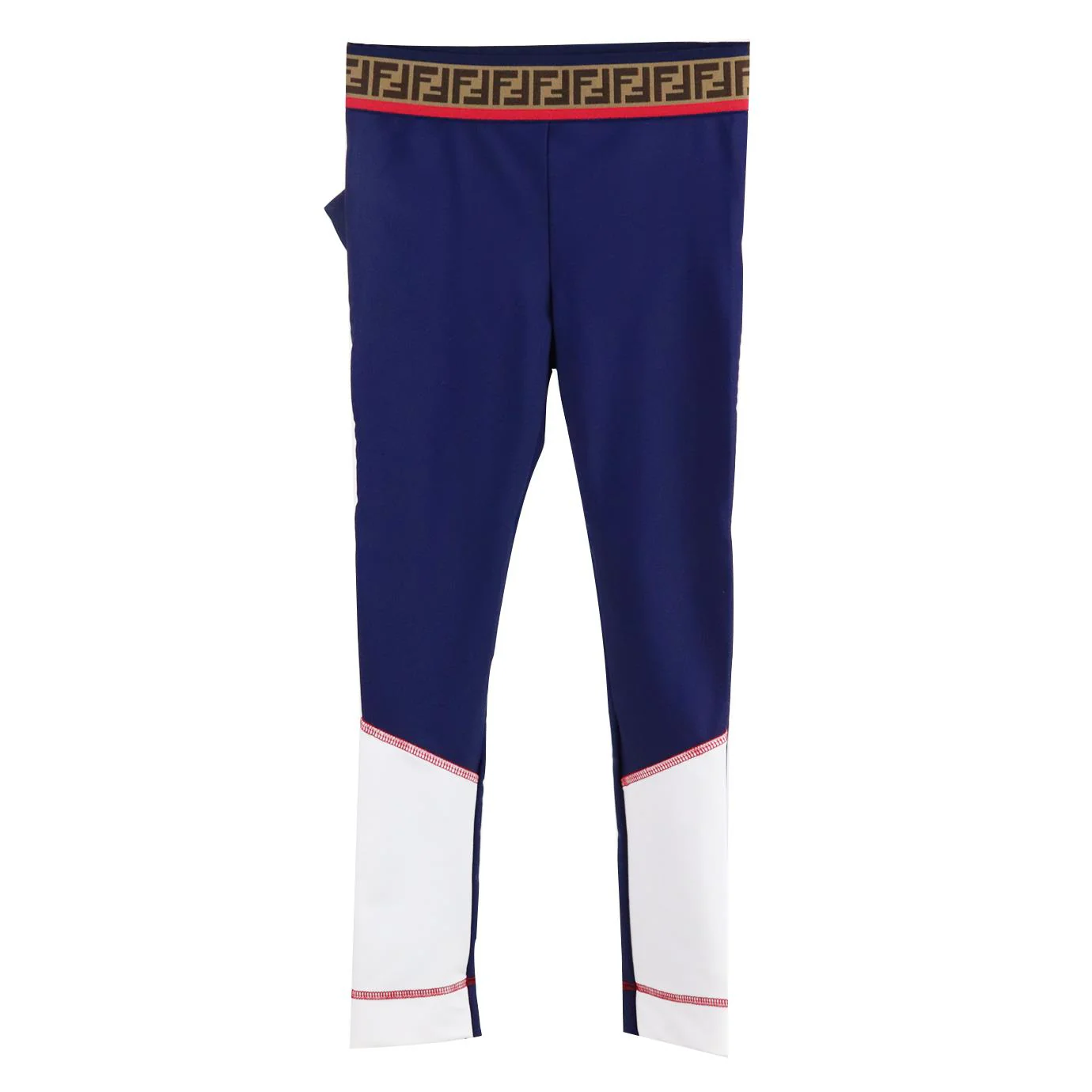 FENDI KIDS GIRLS FF STRETCH LEGGINGS 6 YEARS