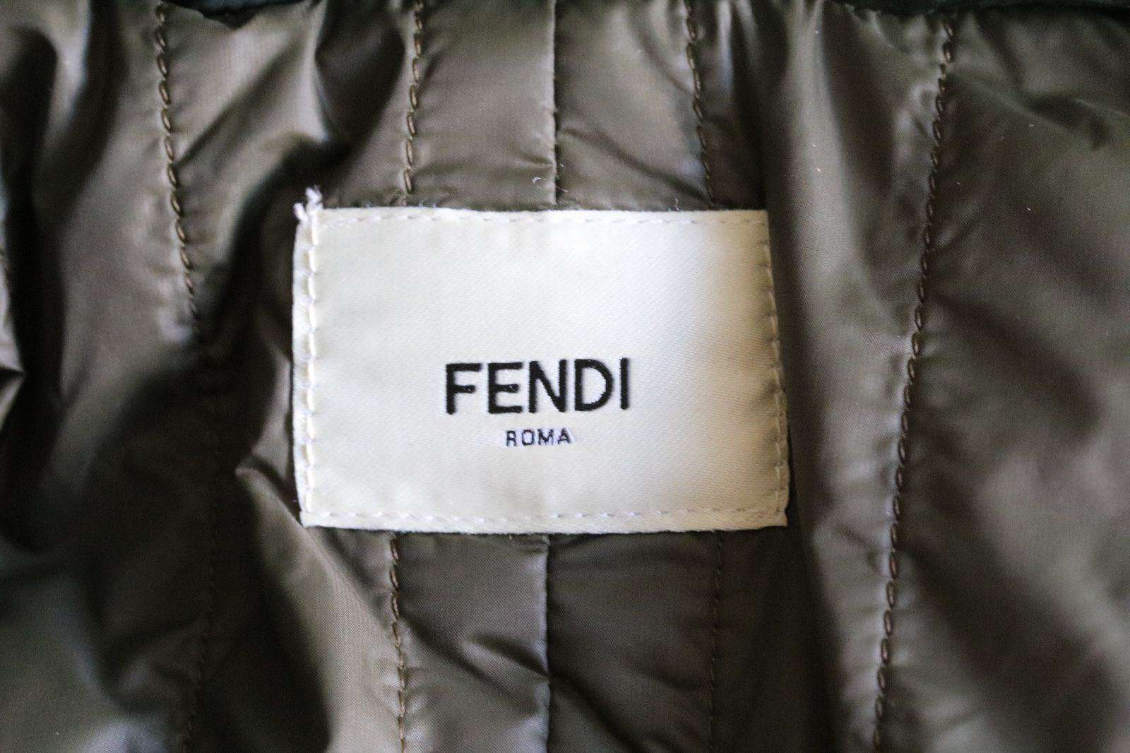 FENDI KIDS PADDED ROMA COAT WITH FUR TRIM 3 YEARS - Image 2