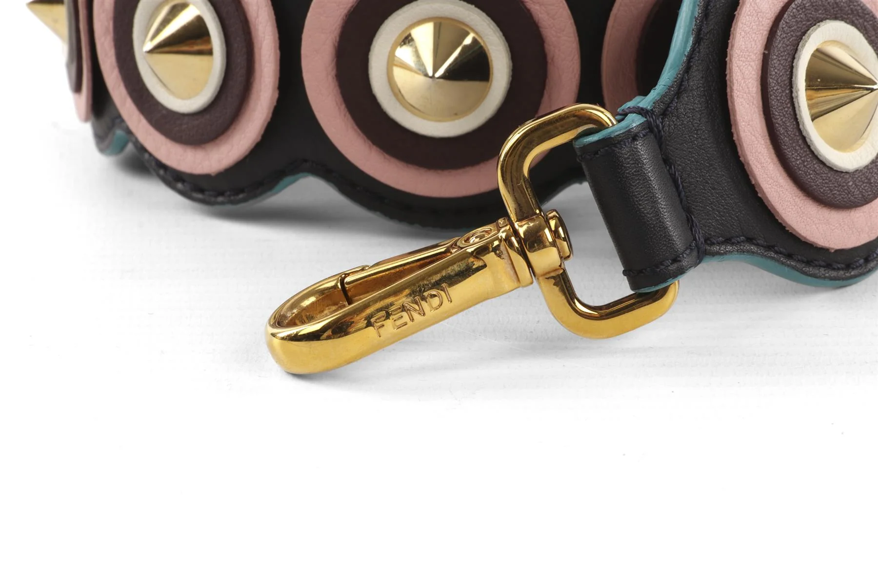 FENDI MULTI LEATHER BAG STRAP - Image 3