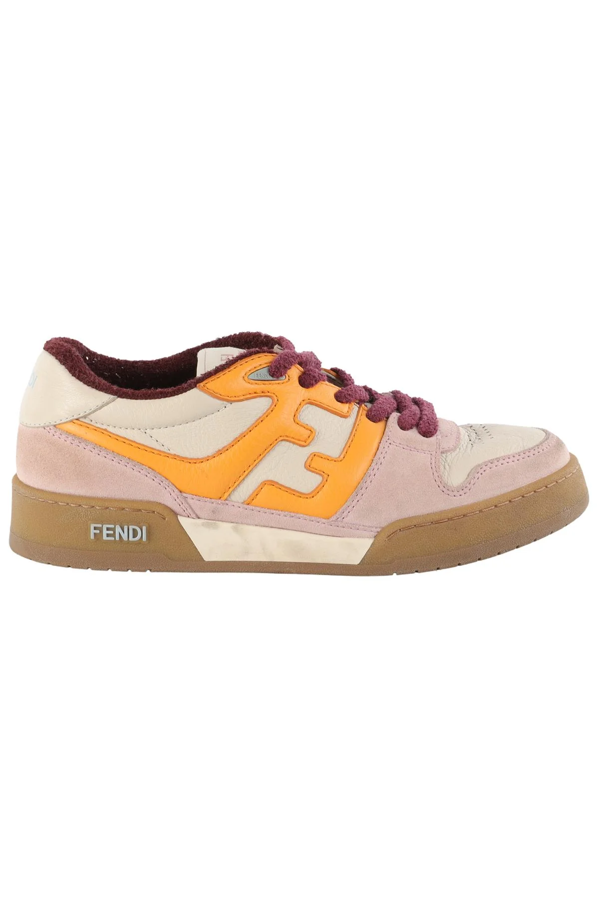 FENDI MULTI MATCH LEATHER SNEAKERS EU 38 UK 5 US 8