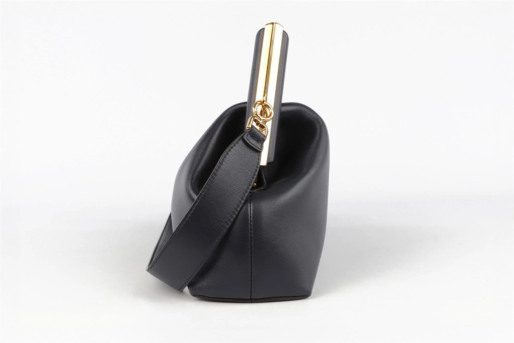 FENDI NAVY FIRST MEDIUM LEATHER SHOULDER BAG - Image 6
