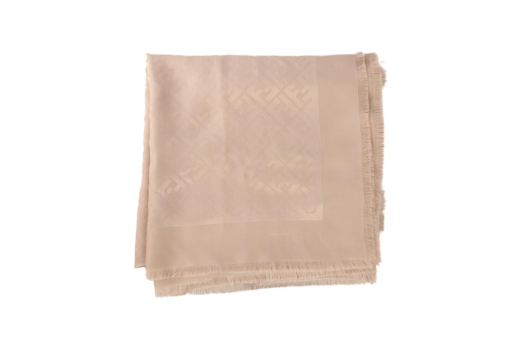 FENDI PINK FF SILK SCARF ONE SIZE - Image 2