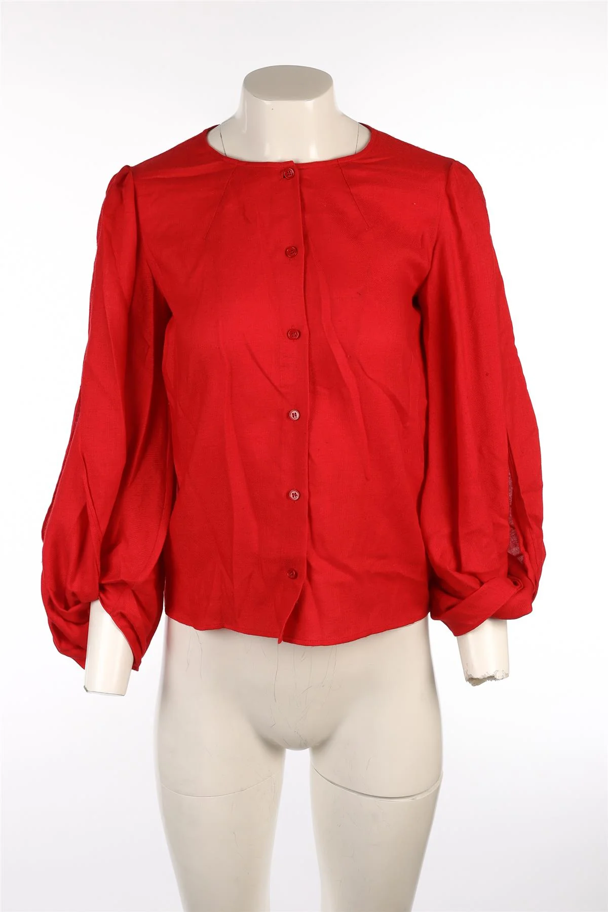 FENDI RED WOOL TOP IT 38 UK 6 - Image 2