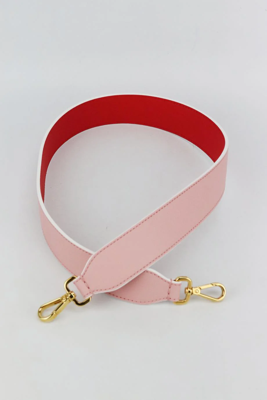 FENDI TWO TONE LEATHER BAG STRAP - Image 4