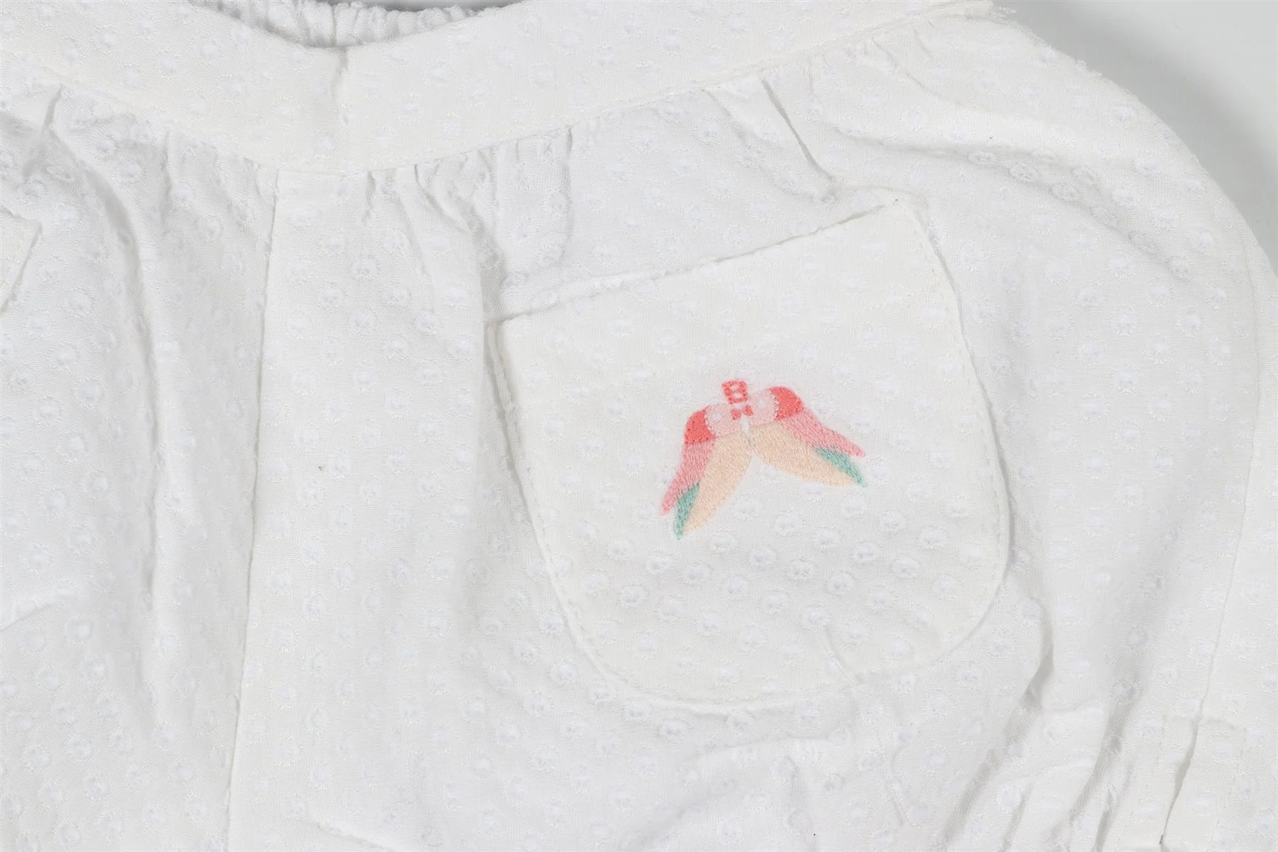 FENDI WHITE BABY GIRLS COTTON SHORTS 18 MONTHS - Image 3