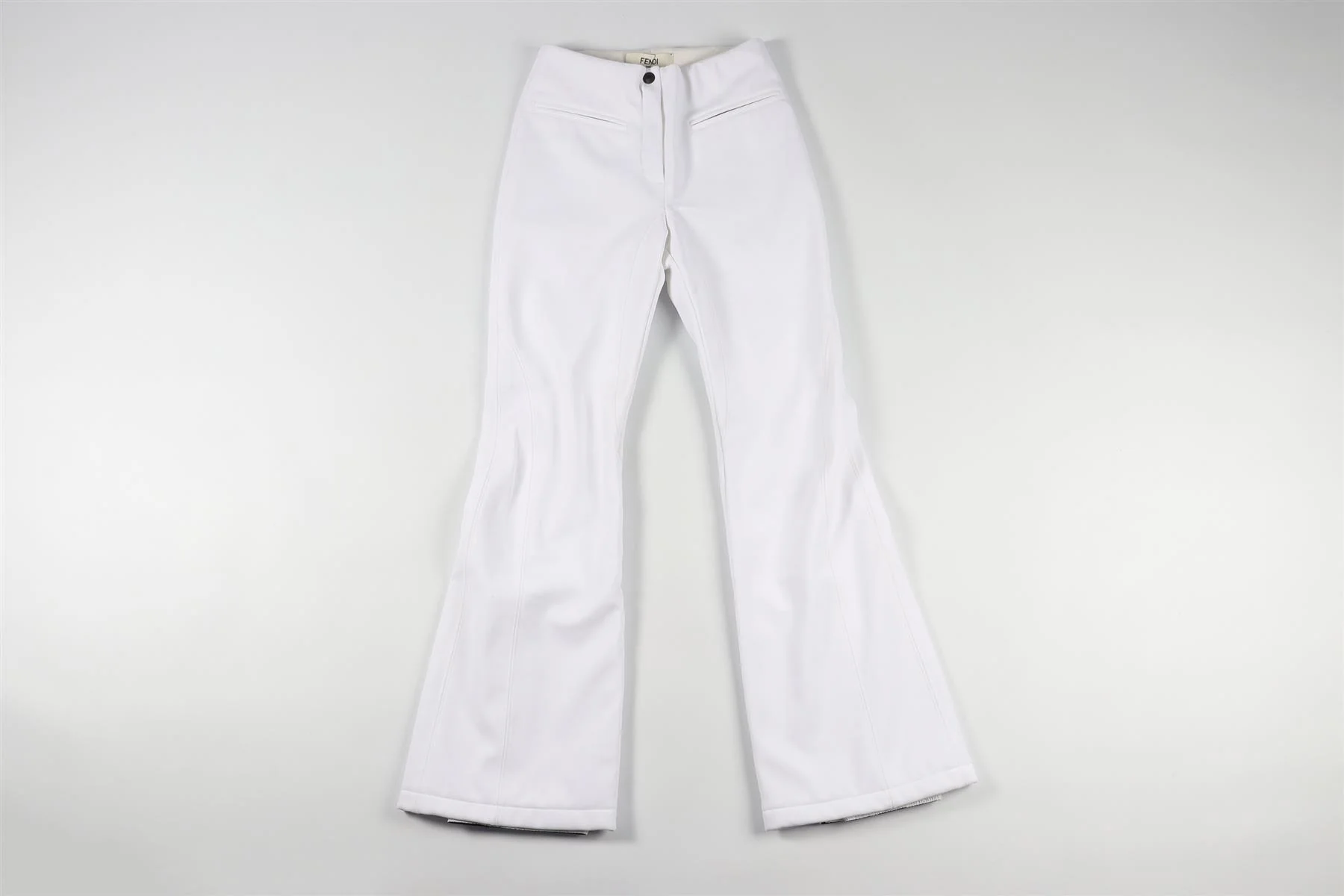 FENDI WHITE SKI PANTS IT 38 UK 6 - Image 2