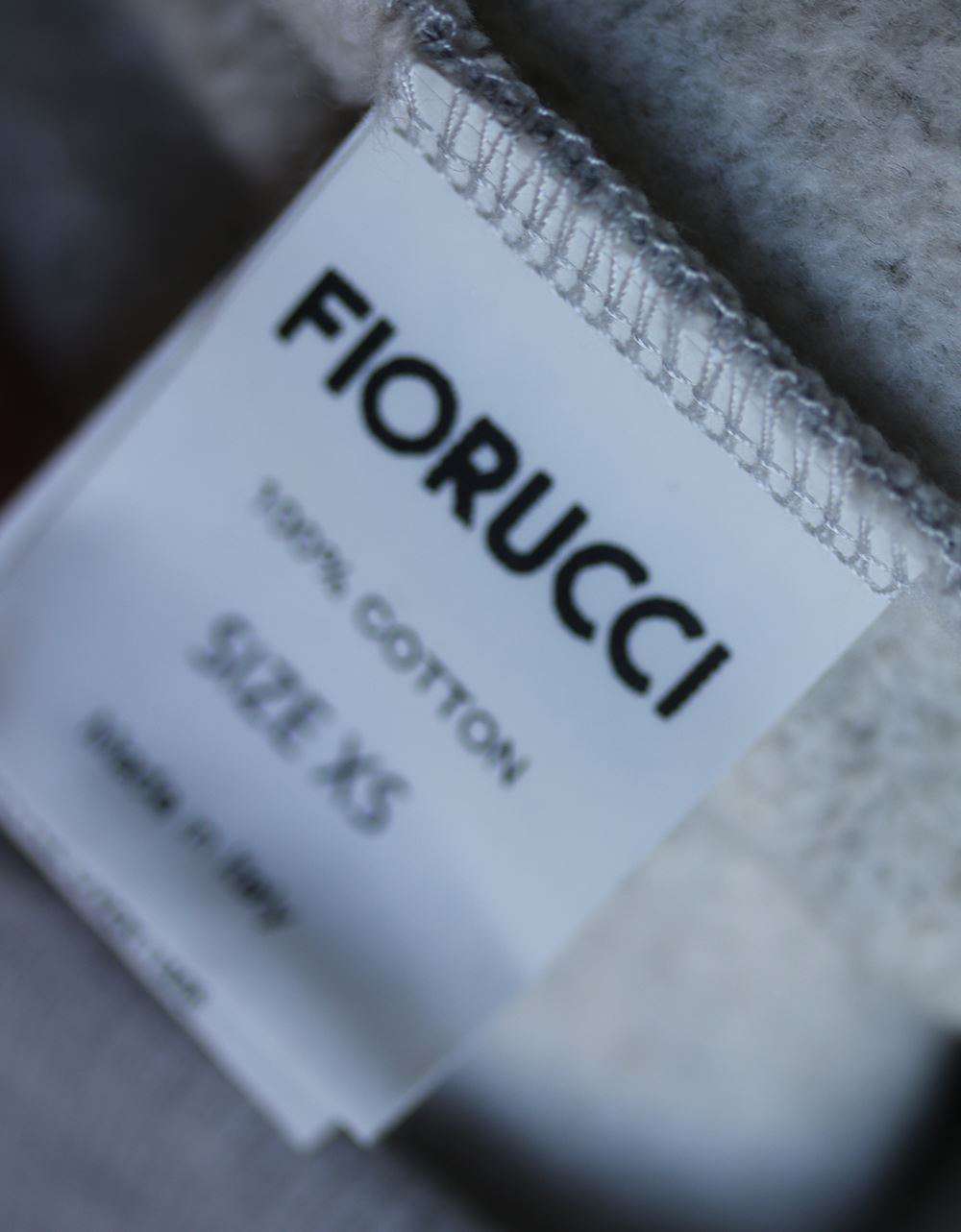 FIORUCCI EQUIPE LOGO COTTON SWEATPANTS SMALL - Image 4