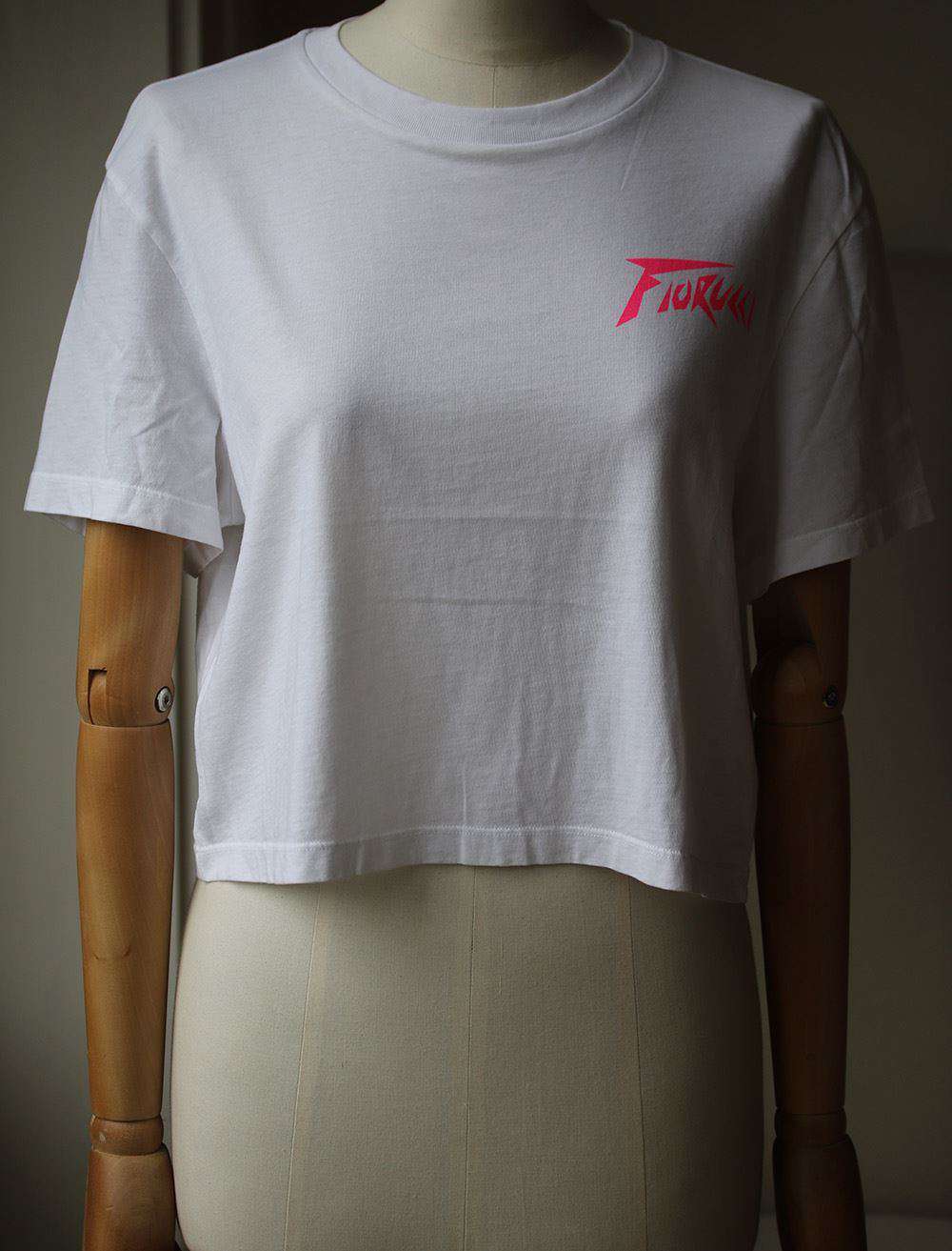 FIORUCCI HIGH VOLTAGE CROP T-SHIRT SMALL - Image 3
