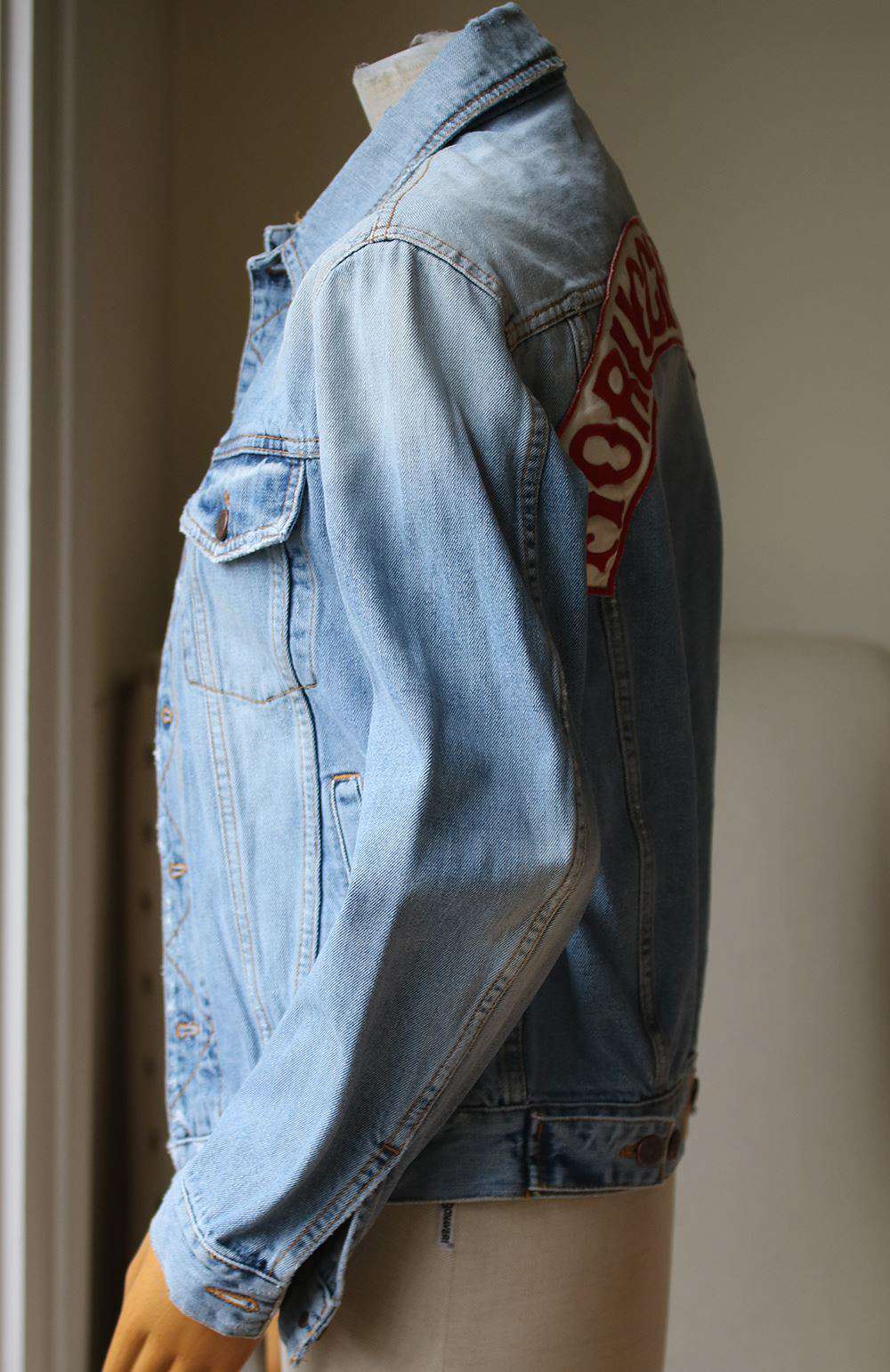 FIORUCCI NICO OVERSIZED DENIM JACKET XSMALL - Image 4