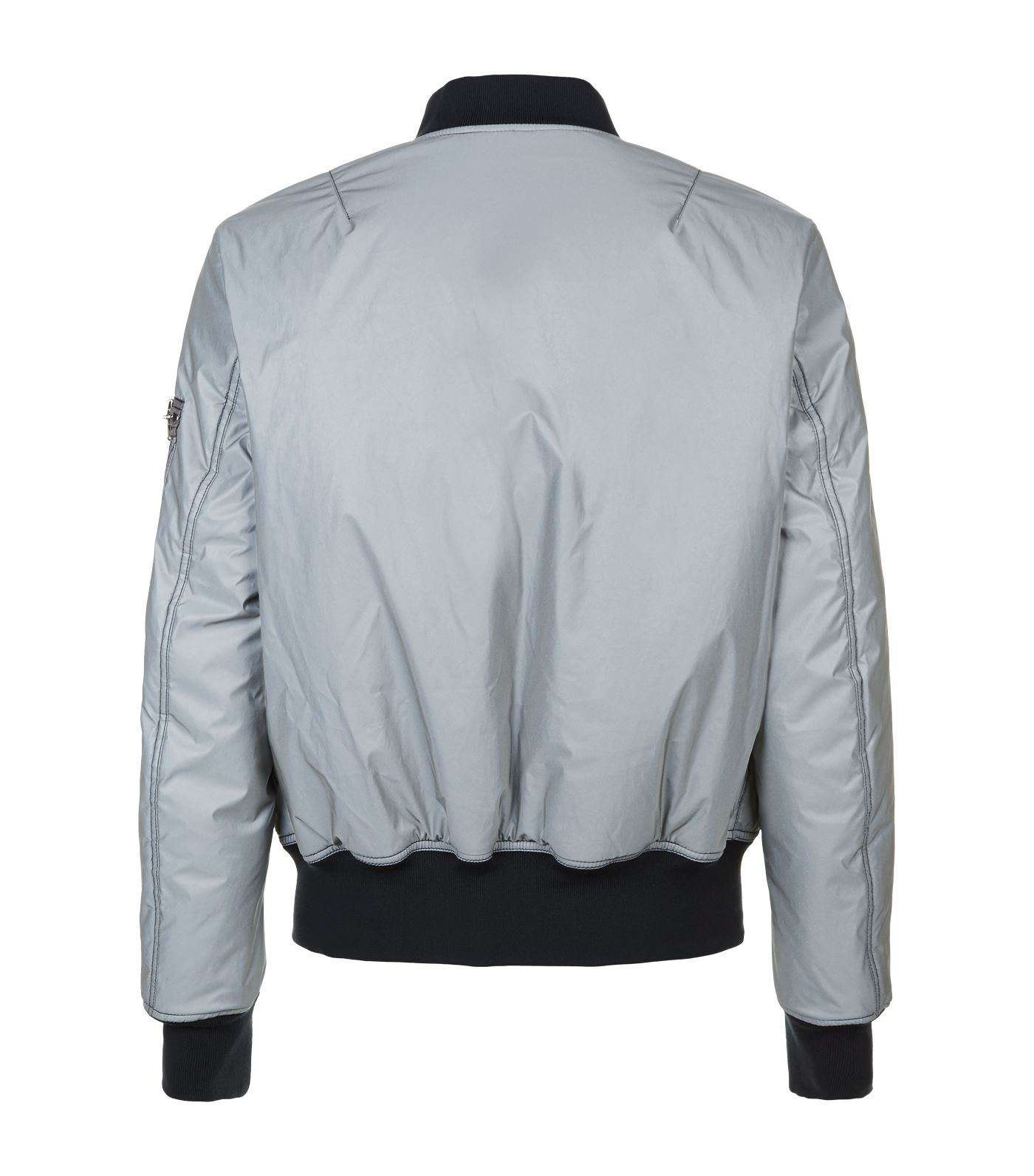FIORUCCI REFLECTIVE REVERSIBLE BOMBER JACKET SMALL - Image 2