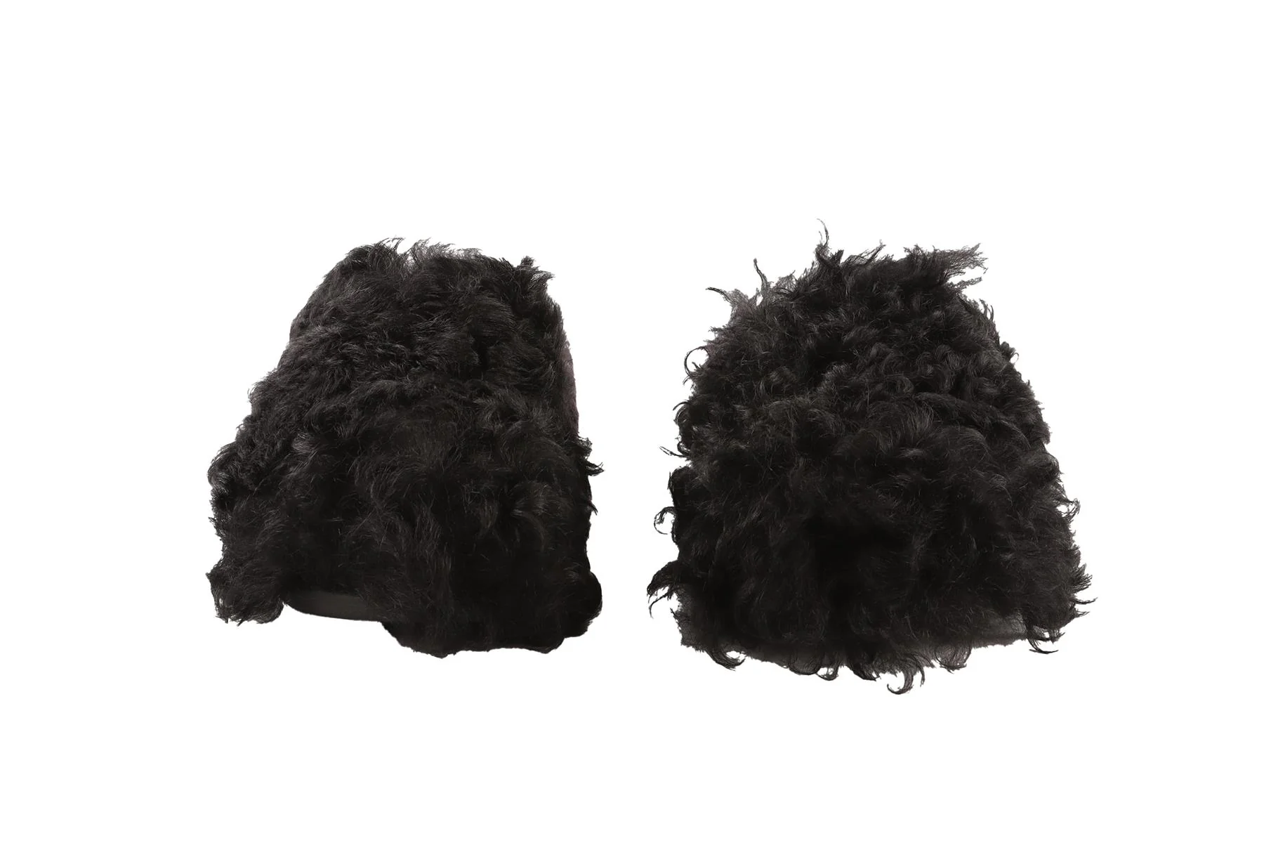 FITFLOP + ROKSANDA BLACK SHEARLING CLOGS EU 39 UK 6 US 9 - Image 3