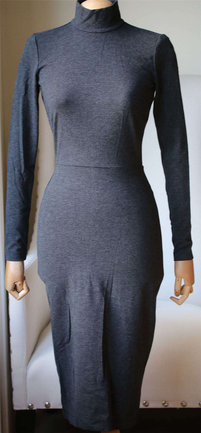 FLEUR DU MAL LONG SLEEVE KNIT DRESS XSMALL - Image 3