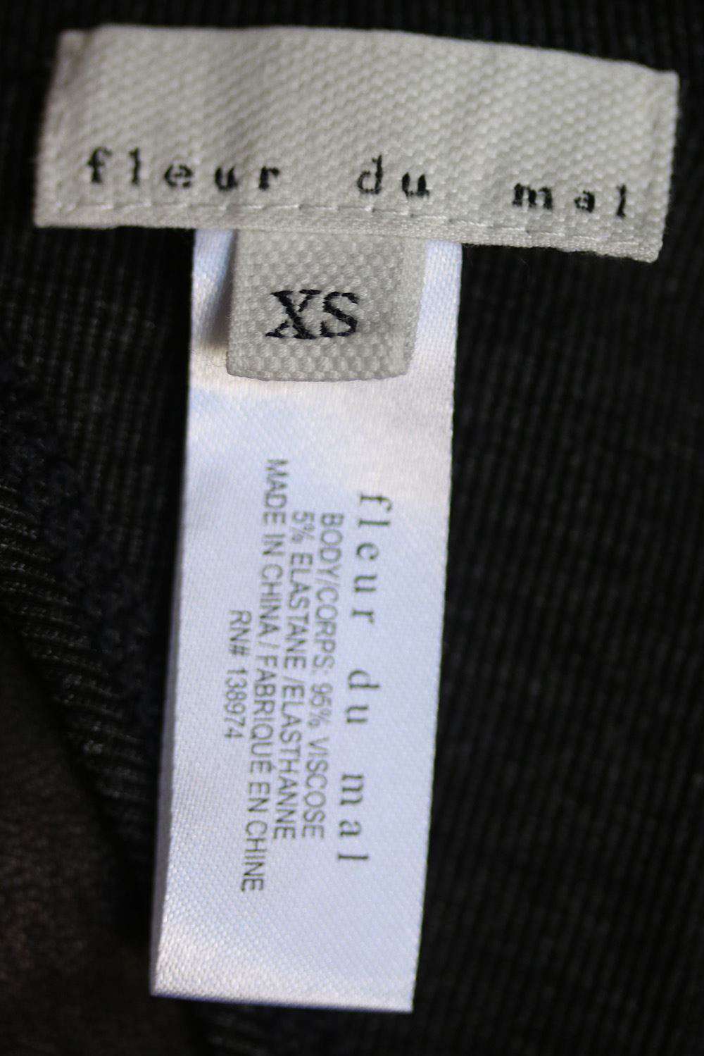 FLEUR DU MAL LONG SLEEVE KNIT DRESS XSMALL - Image 6