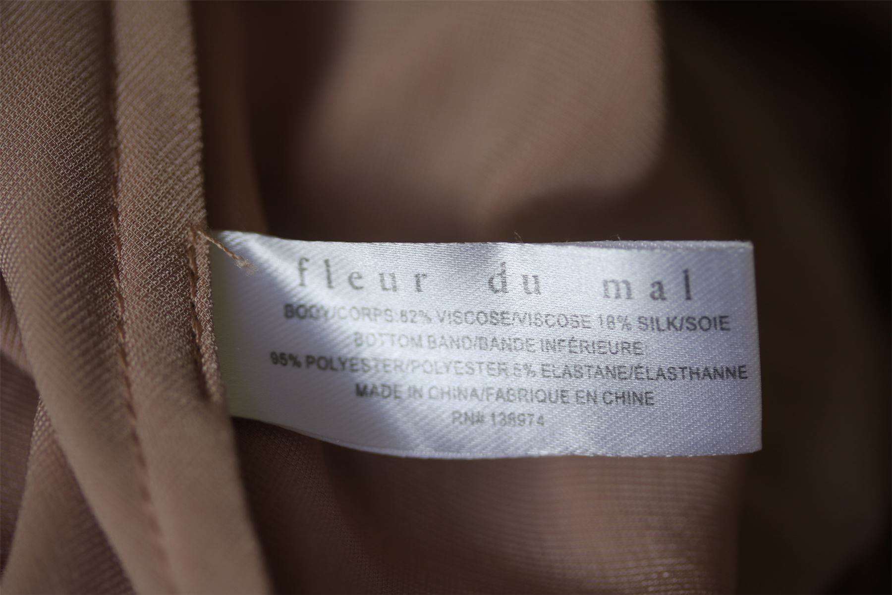 FLEUR DU MAL PLATINUM ROSE PINK VELVET SLIP DRESS US 2 UK 6 - Image 5