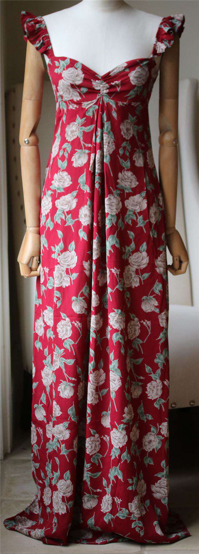 FLYNN SKYE CARLA FLORAL MAXI DRESS SMALL