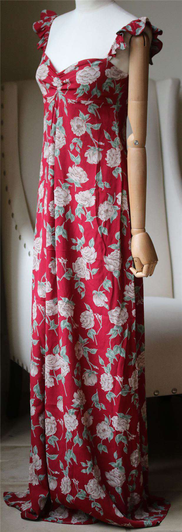 FLYNN SKYE CARLA FLORAL MAXI DRESS SMALL - Image 2
