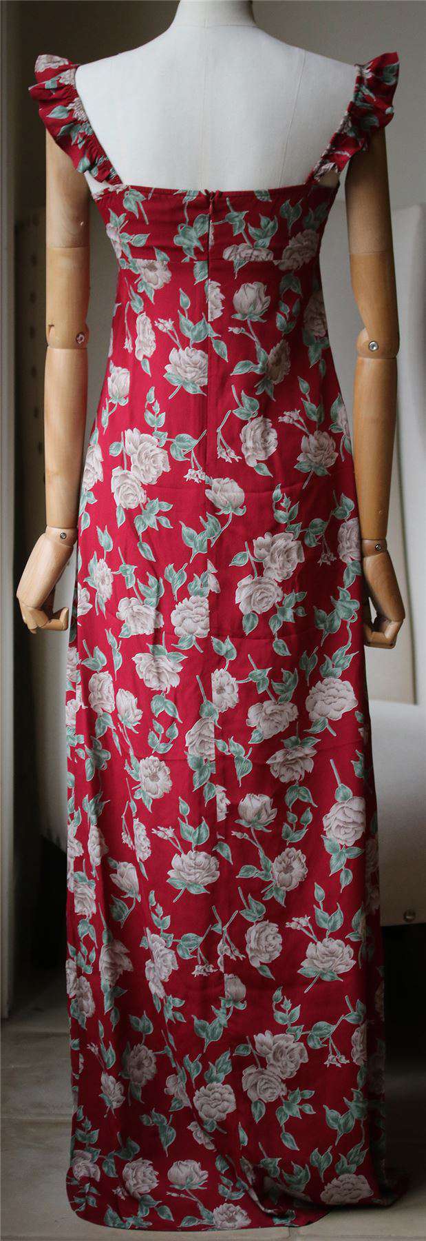 FLYNN SKYE CARLA FLORAL MAXI DRESS SMALL - Image 3
