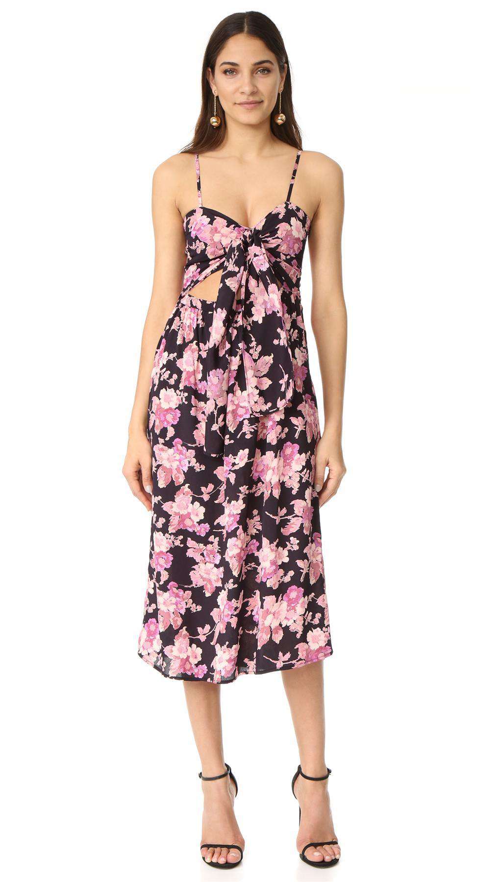 FLYNN SKYE FAITH MIDI DRESS MEDIUM