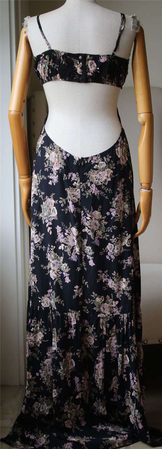FLYNN SKYE FARRAH FLORAL MAXI DRESS MEDIUM - Image 3