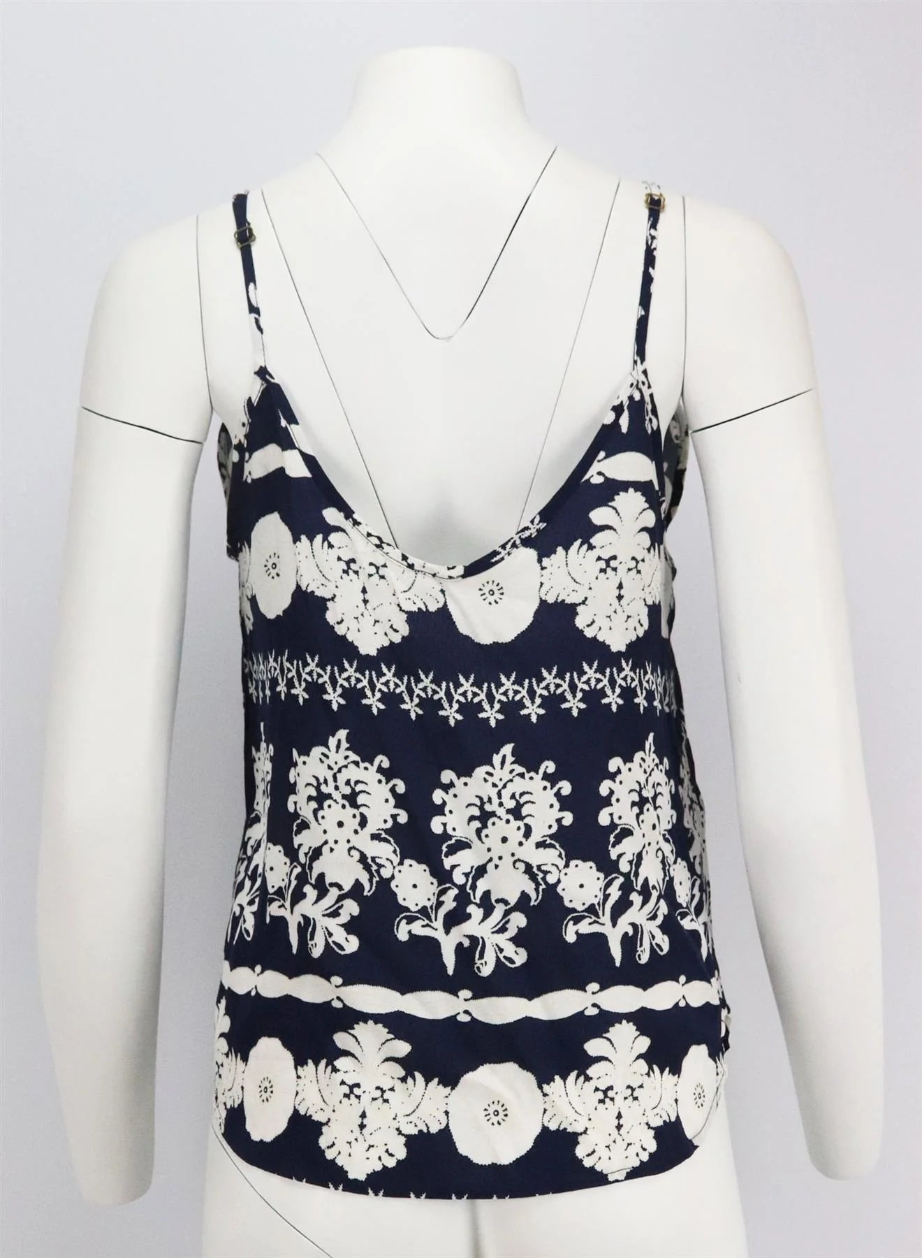 FLYNN SKYE FLORAL PRINT CREPE TOP - Image 4