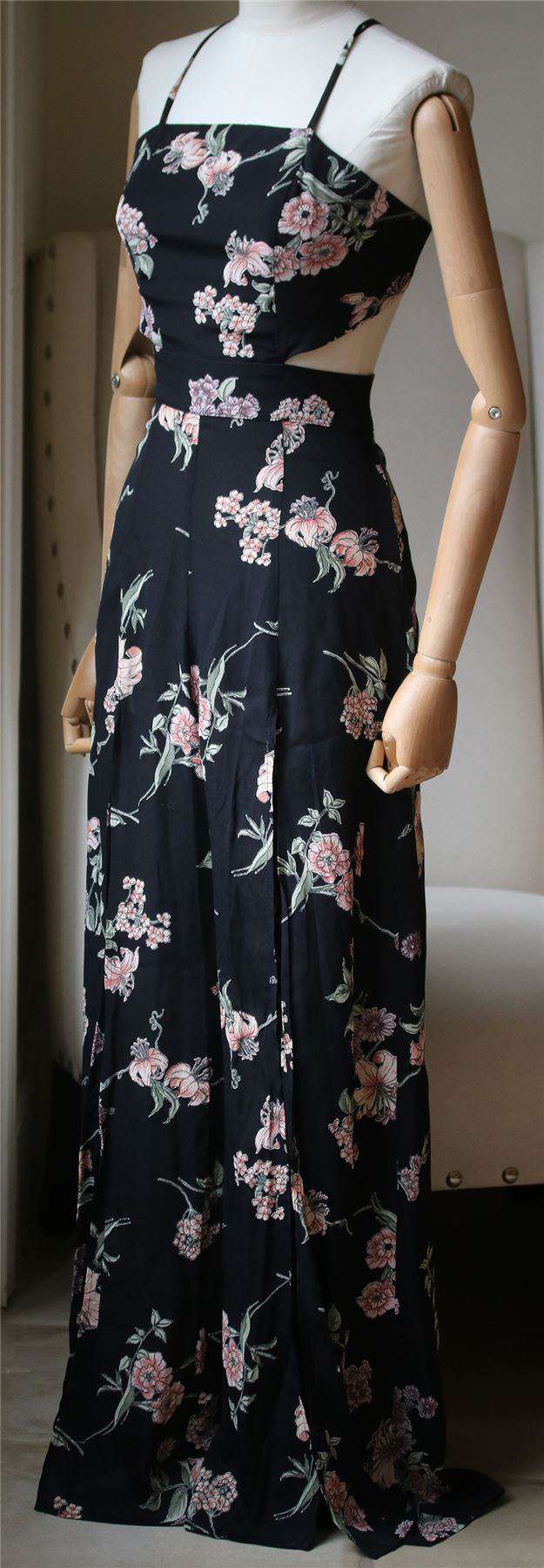 FLYNN SKYE JENNIFER FLORAL JUMPSUIT MEDIUM - Image 2