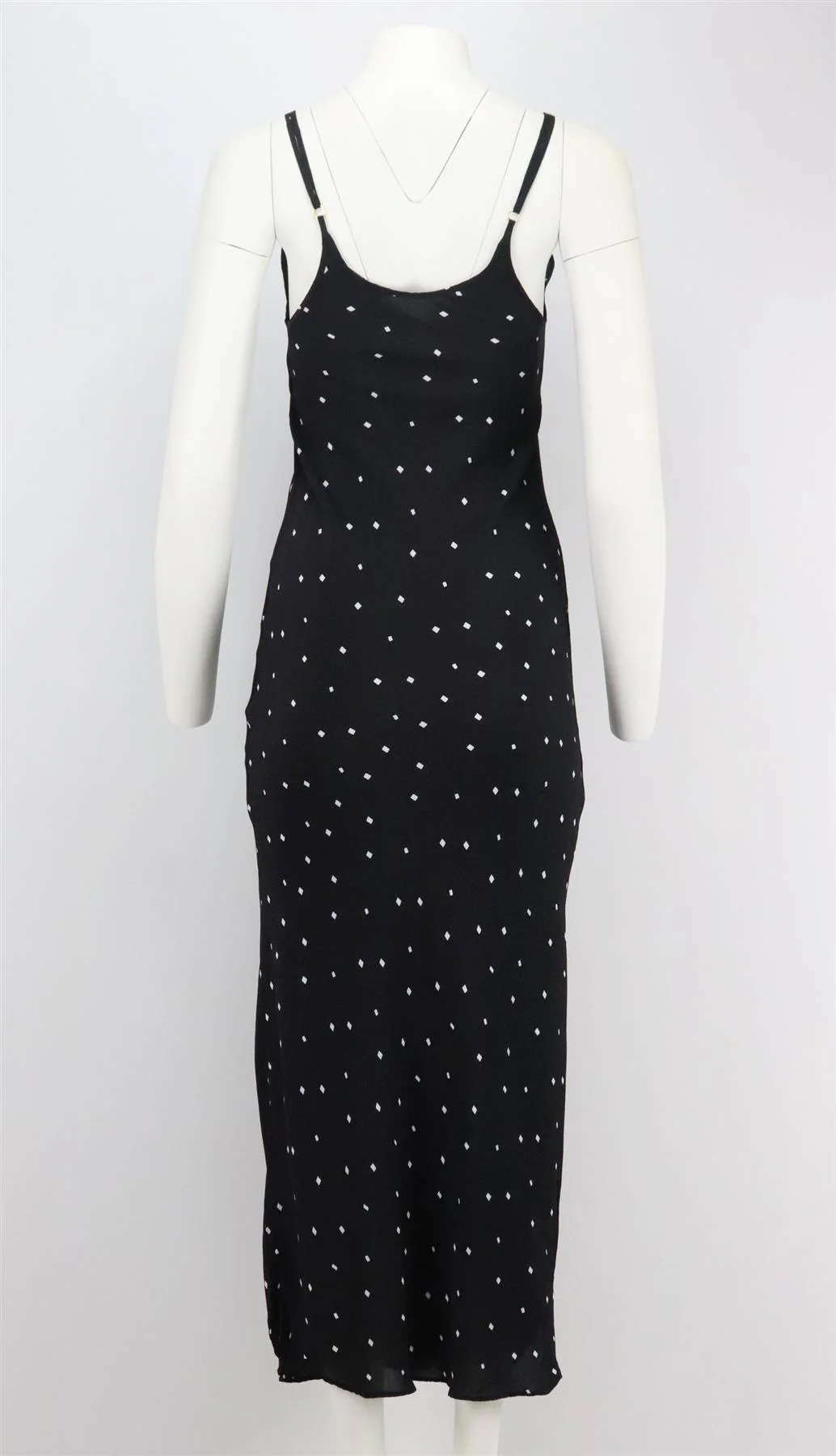 FLYNN SKYE PRINTED CREPE MAXI DRESS SMALL - Image 4